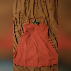 NWT Halara Rust orange athletic dress